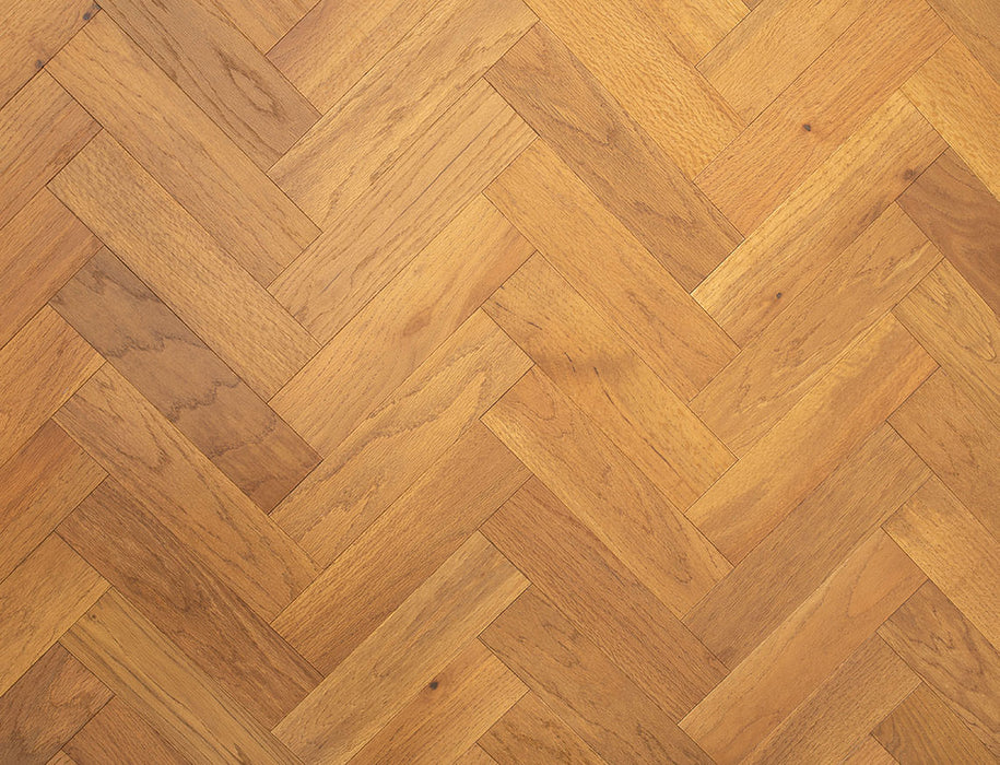 Prestige Herringbone Noble Oak Brushed & Oiled Engineered Wood Flooring