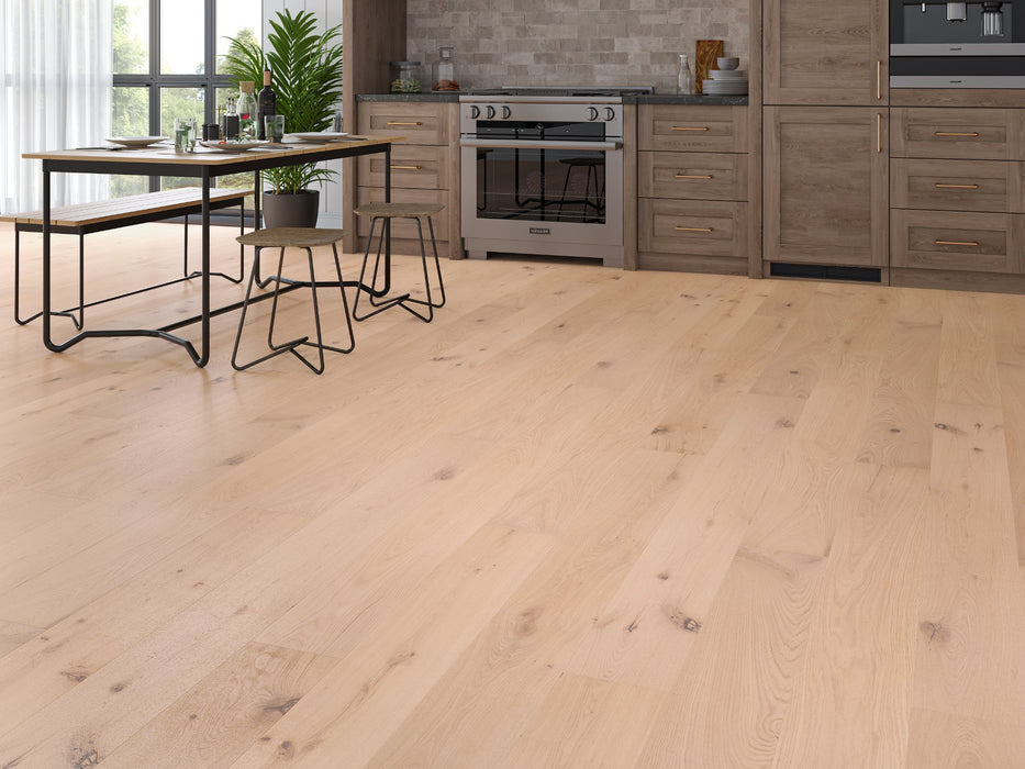 Majestic Series Prime Oak Smooth Lacquered Engineered Wood Flooring