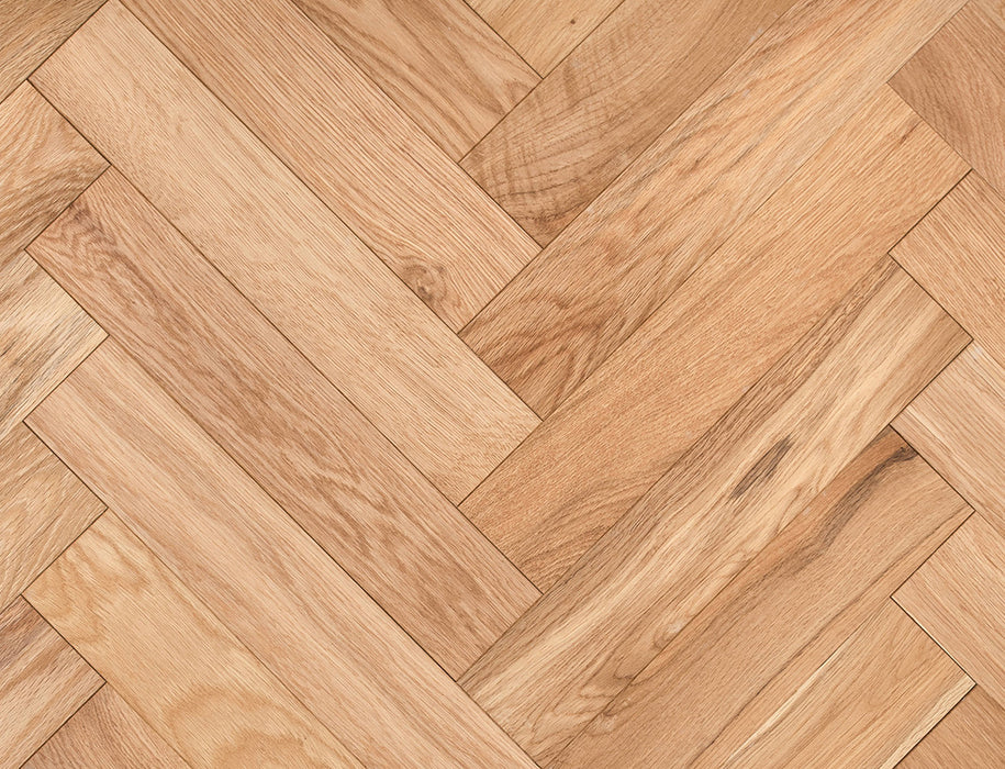 Prestige Herringbone Elite Oak Smooth Oiled Engineered Wood Flooring