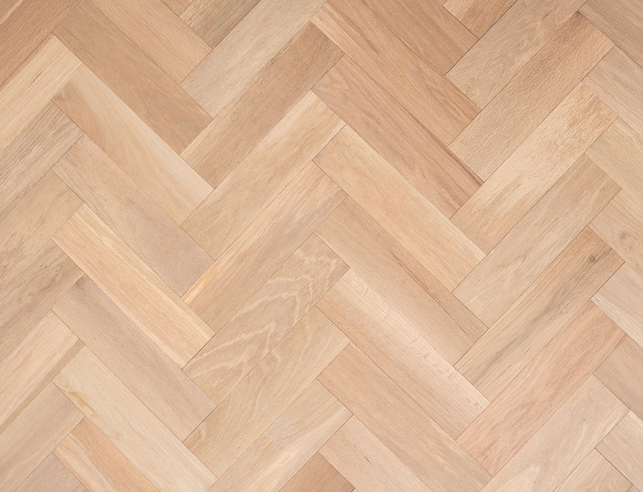 Prestige Herringbone Sovereign Oak Unfinished Engineered Wood Flooring