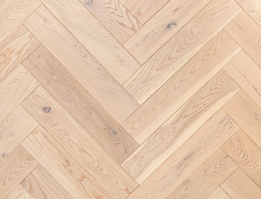 Prestige Herringbone Legacy Oak Smooth Oiled Engineered Wood Flooring