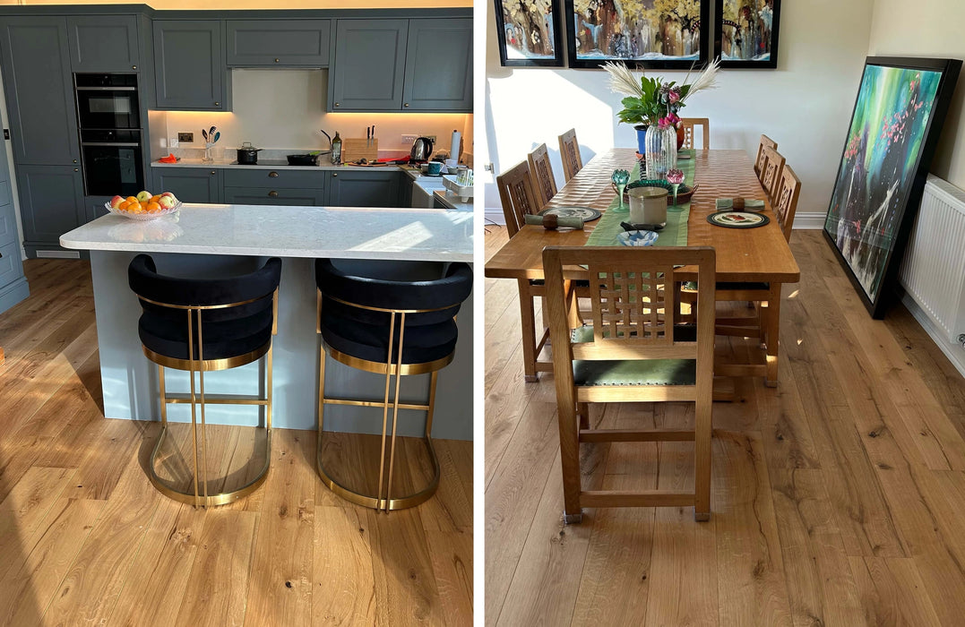 Majestic Series Radiance Oak Brushed & Oiled Engineered Wood Flooring