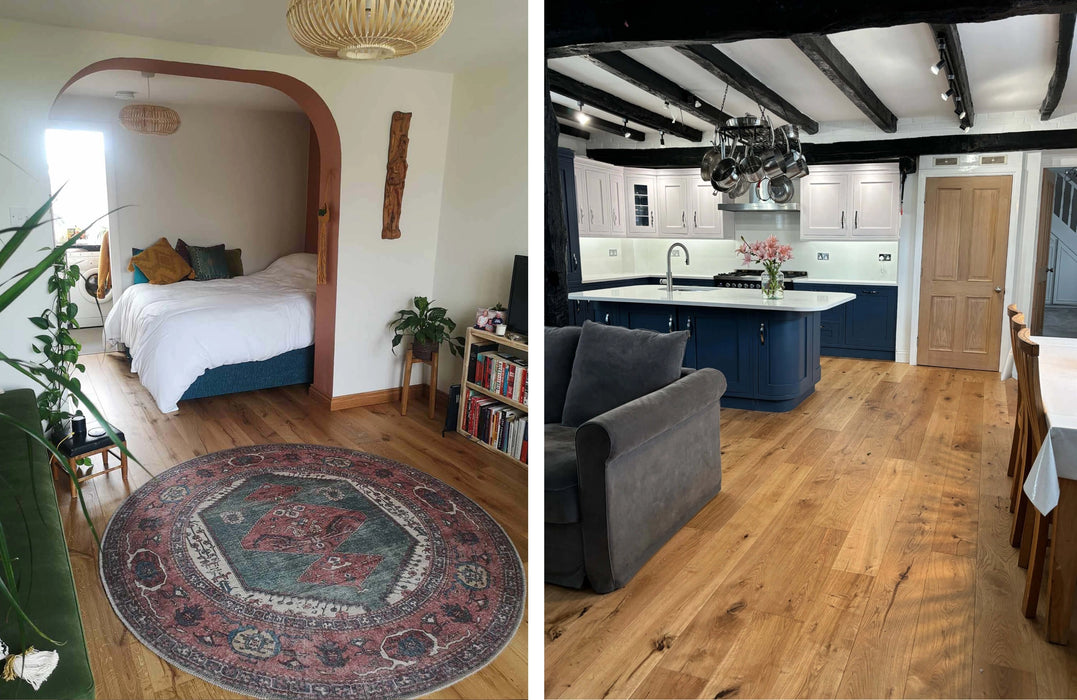 Majestic Series Radiance Oak Brushed & Oiled Engineered Wood Flooring