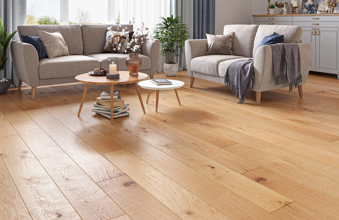 Majestic Series Radiance Oak Brushed & Oiled Engineered Wood Flooring