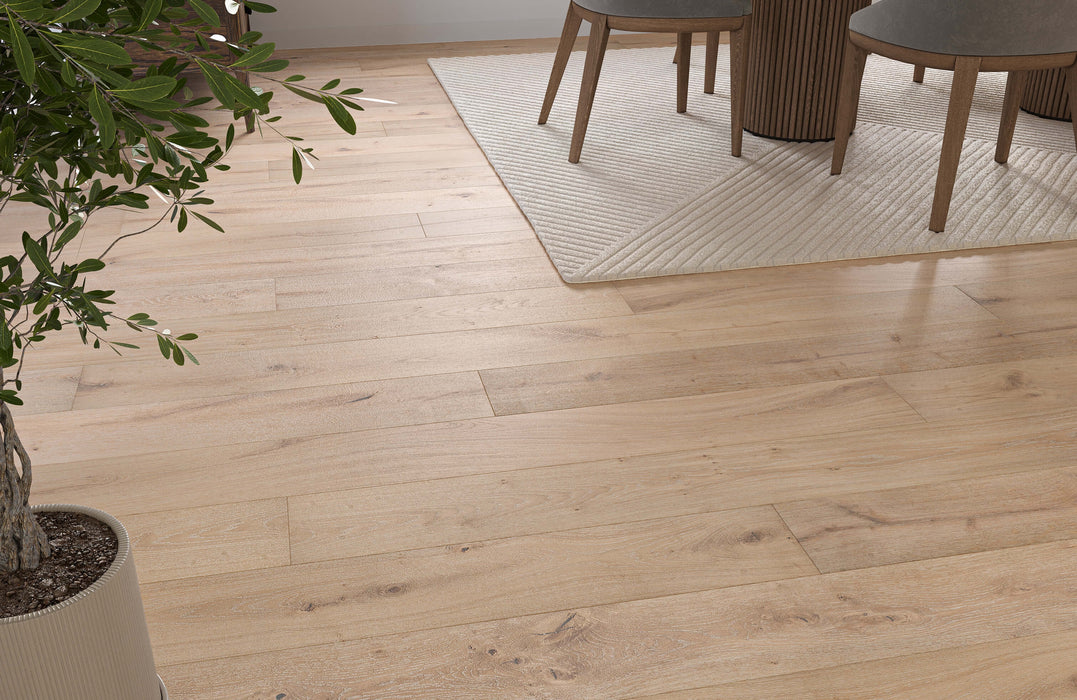 Majestic Series Frosty Oak Brushed & Lacquered Engineered Wood Flooring