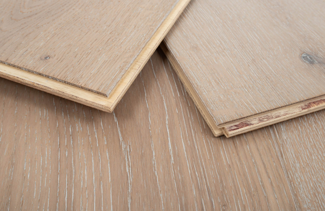 Majestic Series Frosty Oak Brushed & Lacquered Engineered Wood Flooring