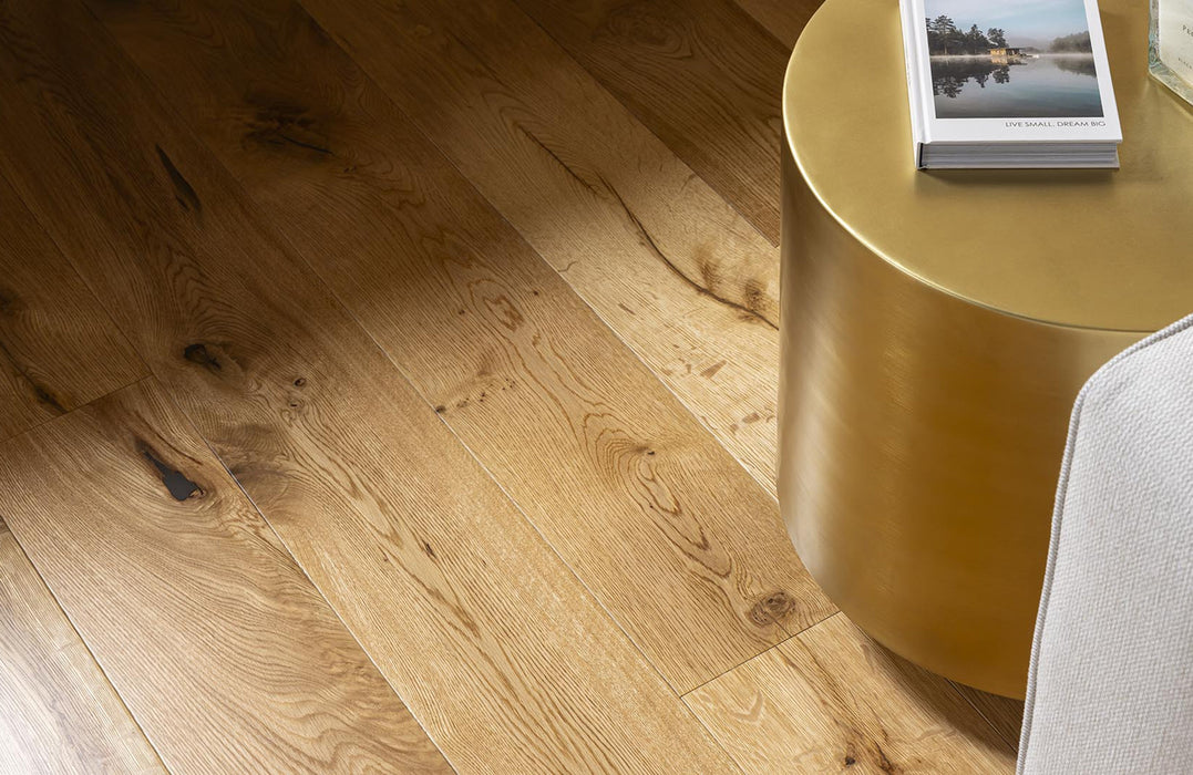 Majestic Series Eminence Oak Smooth Lacquered Engineered Wood Flooring