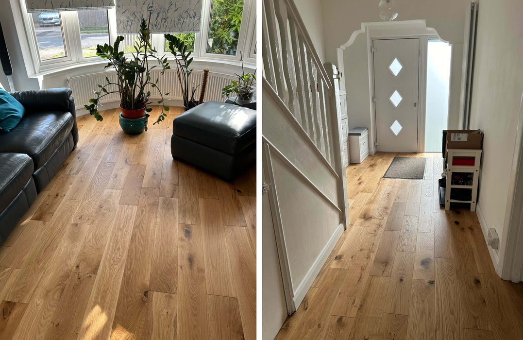 Majestic Series Grand Oak Brushed & Oiled Engineered Wood Flooring