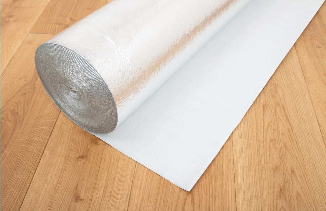 Silver 3mm Underlay For Wood & Laminate