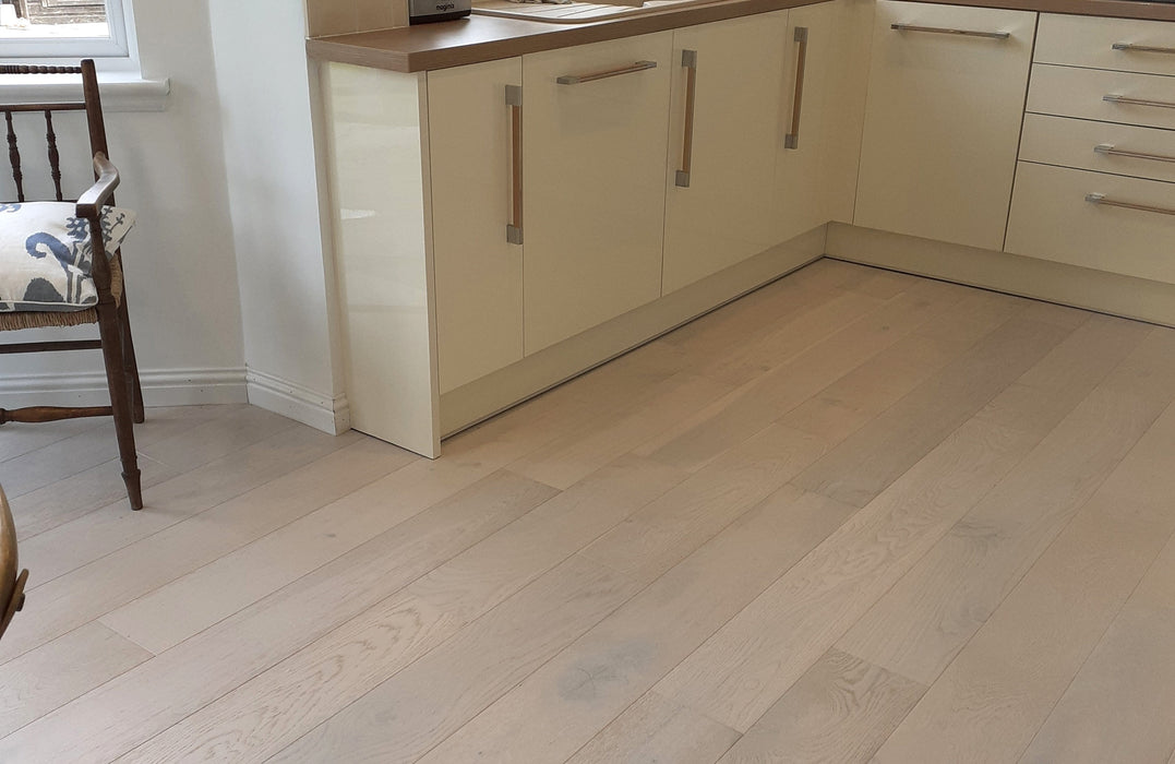Majestic Series Bright Oak Brushed & Oiled Engineered Wood Flooring