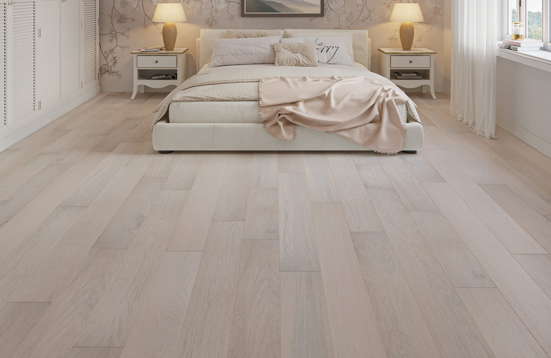 Majestic Series Bright Oak Brushed & Oiled Engineered Wood Flooring