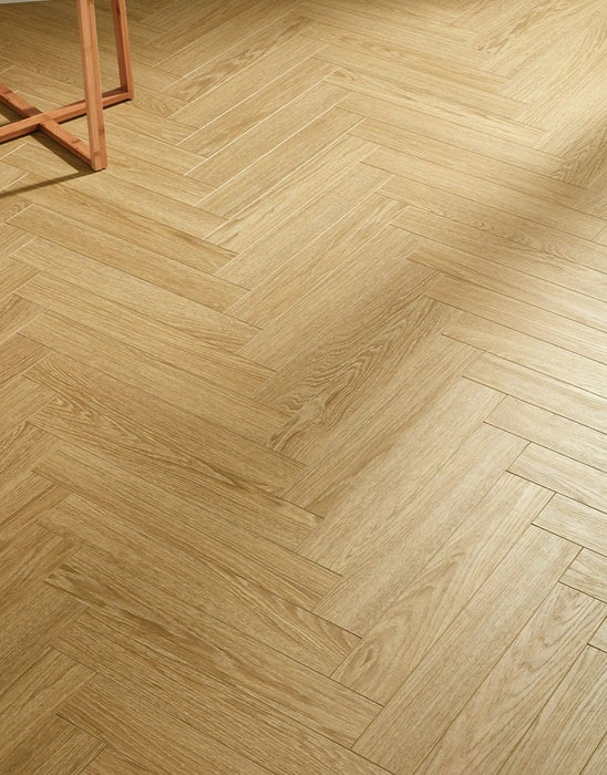 Vintage Chateau Herringbone Light Almond Oak Laminate Flooring £37.99/m² xccscss.