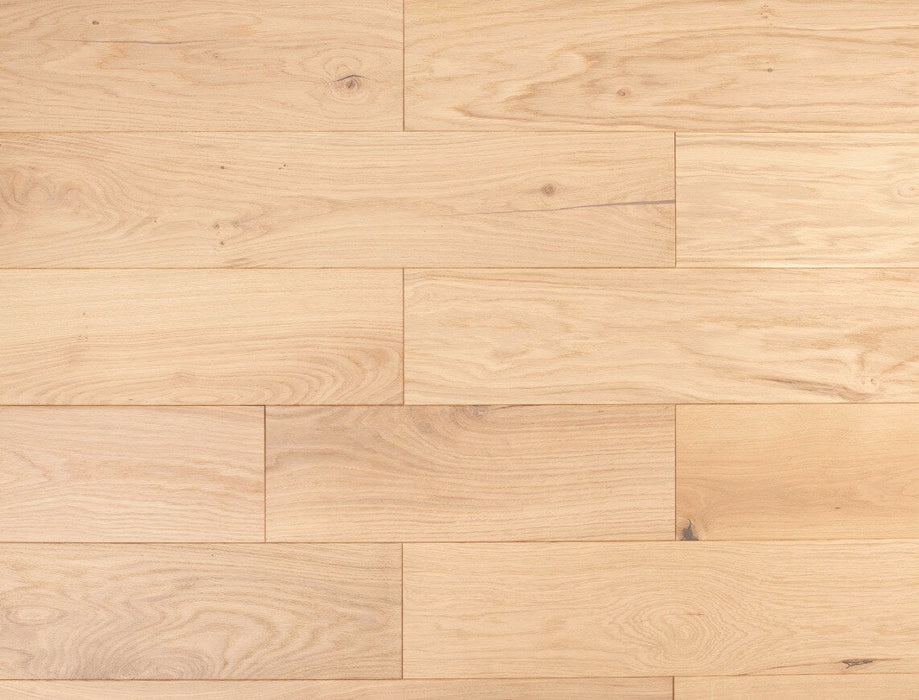 Engineered Oak Flooring – Natural Oak – Smooth Invisible Oiled – 150mm x 300-1200mm – 14/3mm