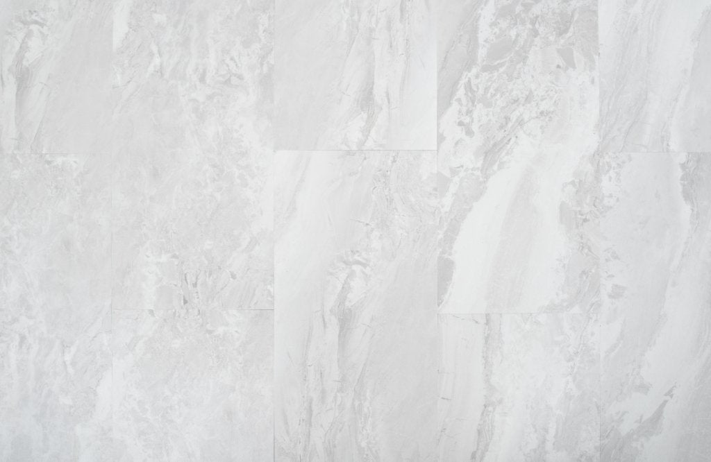 White Slate LVT tile flooring