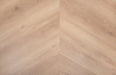 Clay Taupe Oak LVT chevron flooring
