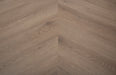Aged Bourbon Oak LVT chevron flooring