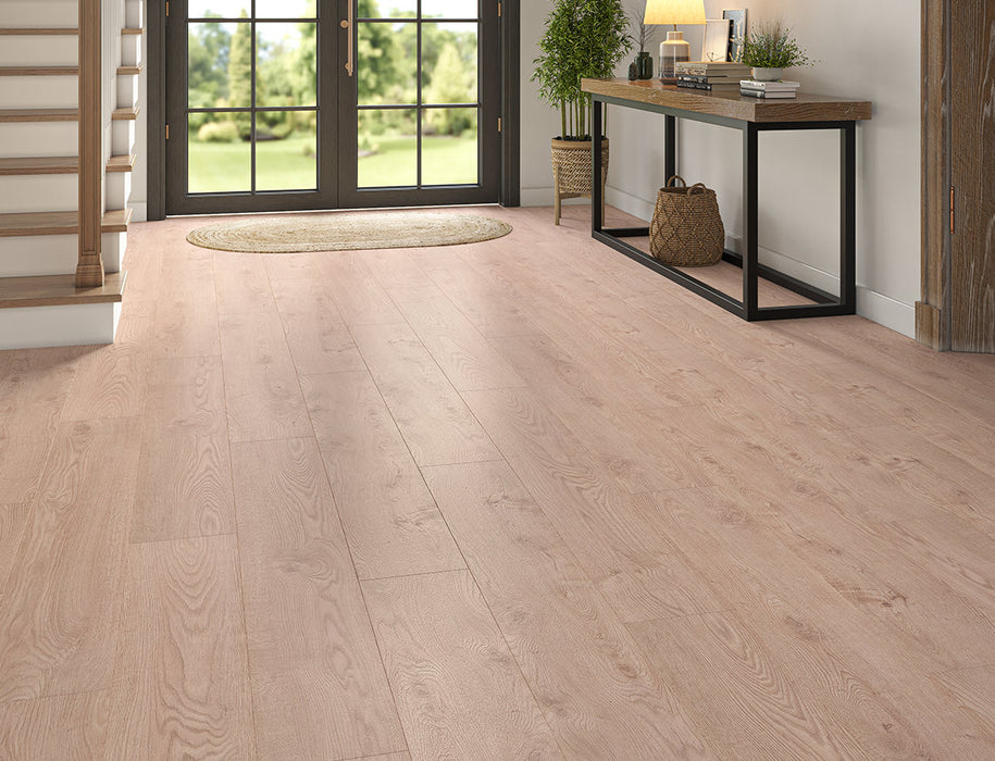 Laminate Flooring – Golden Oak – AGT Effect Premium Solaro – 191mm x 1380mm – 12mm