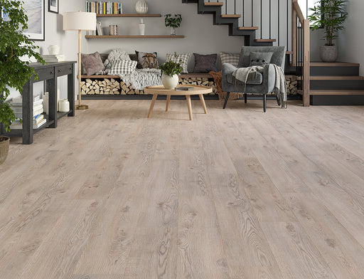 Laminate Flooring – Coffee Brown Oak – AGT Effect Premium Tibet – 191mm x 1380mm – 12mm