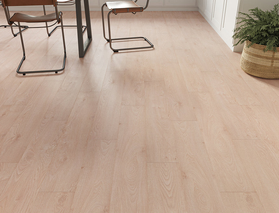 Laminate Flooring – Dark Brown Oak – AGT Effect Premium Ural – 191mm x 1380mm – 12mm