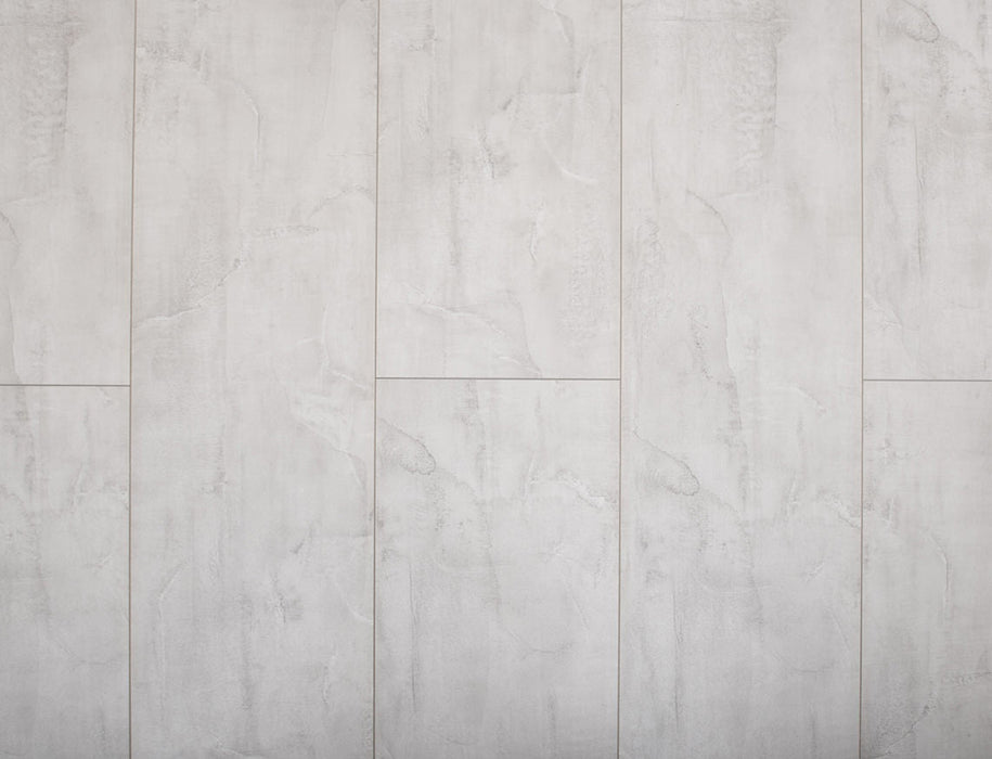 Laminate Tile Flooring – White Marbled Stone – AGT Mood Malta – 325mm x 1195mm – 10mm