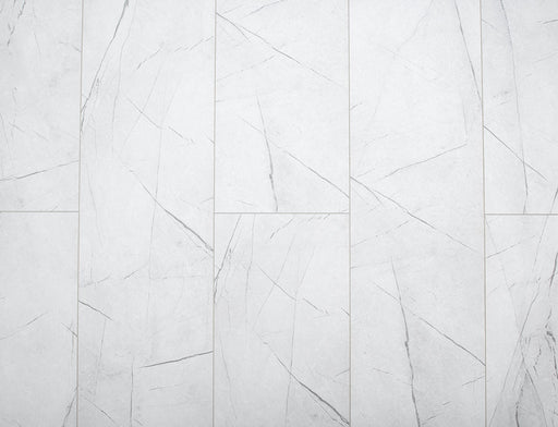 Laminate Tile Flooring – White Distressed Stone – AGT Mood Marine – 325mm x 1195mm – 10mm