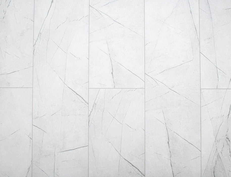 Laminate Tile Flooring – White Distressed Stone – AGT Mood Marine – 325mm x 1195mm – 10mm