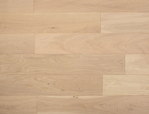 Engineered Oak Flooring – Natural Oak – Smooth Invisible Oiled – 125mm x 300-1200mm – 10/2.5mm