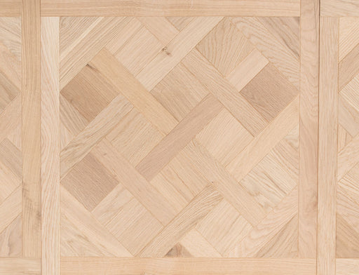 Engineered Oak Versailles Flooring – Natural Oak – Brushed Unfinished – 600mm x 600mm – 14/3mm