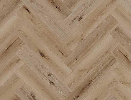 SPC Click Vinyl Herringbone Flooring – Grey Honey Oak – 128mm x 615mm – 5/0.5mm