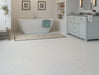 SPC Click Vinyl Tile Flooring – White Terrazzo – 300mm x 600mm – 6.5/0.5mm