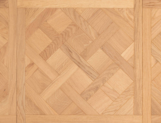 Engineered Oak Versailles Flooring – Natural Oak – Brushed & Oiled – 600mm x 600mm – 14/3mm