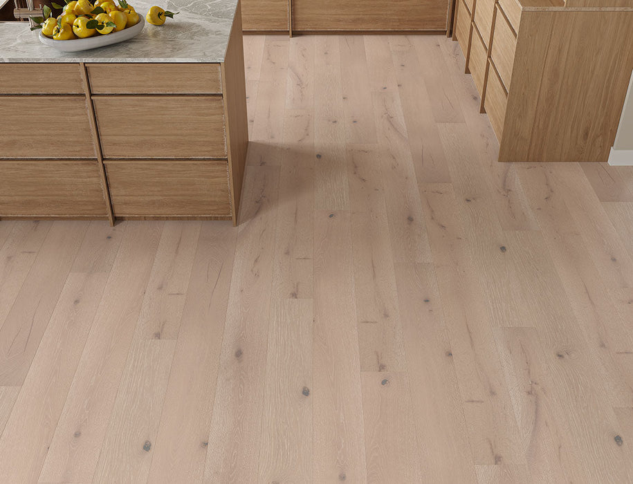 Smoked Whitewashed Oak engineered oak plank flooring 190mm