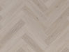 SPC Click Vinyl Herringbone Flooring – Light Grey Oak – 128mm x 615mm – 5/0.5mm