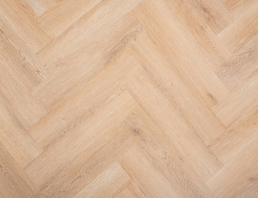 SPC Click Vinyl Herringbone Flooring – Grey Honey Oak – 128mm x 615mm – 5/0.5mm