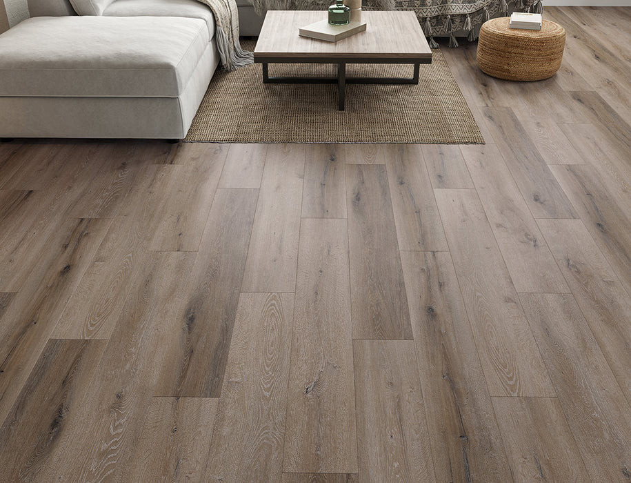 SPC Click Vinyl Flooring – Smoked White Oak – 180mm x 1220mm – 6.5/0.5mm