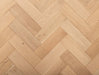 Engineered Oak Herringbone Flooring – Natural Oak – Brushed Invisible Oiled – 90mm x 300mm – 14/3mm