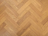 Engineered Oak Herringbone Flooring – Golden Oak – Brushed & Lacquered – 90mm x 400mm – 15/4mm