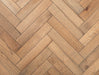 Engineered Oak Herringbone Flooring – Smoked Oak – Brushed & Oiled – 70mm x 350mm – 20/5mm