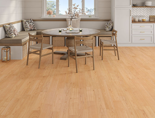 Natural Oak engineered oak plank flooring 125mm