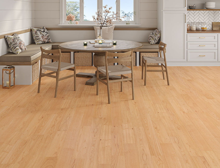 Natural Oak engineered oak plank flooring 125mm