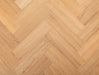 Engineered Oak Herringbone Flooring – Natural Oak – Brushed & Lacquered – 80mm x 300mm – 10/3mm