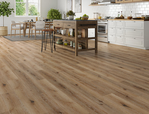 SPC Click Vinyl Flooring – Grey Honey Oak – 180mm x 1220mm – 5/0.5mm