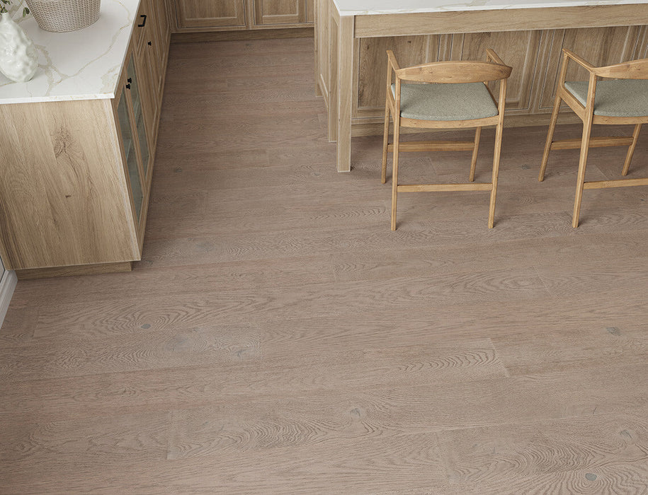 Natural Oak engineered oak plank flooring 150mm