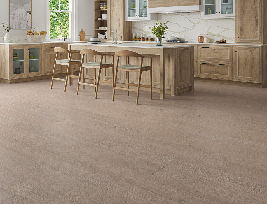 Natural Oak engineered oak plank flooring 150mm