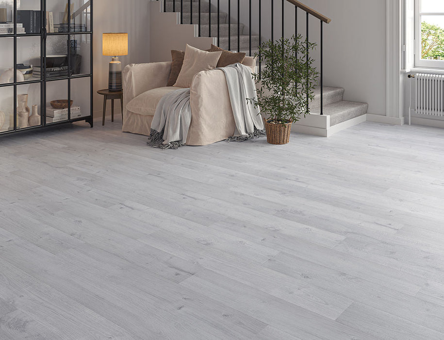 Laminate Flooring – Soft Grey – VarioClic Rio – 193mm x 1204mm – 8mm