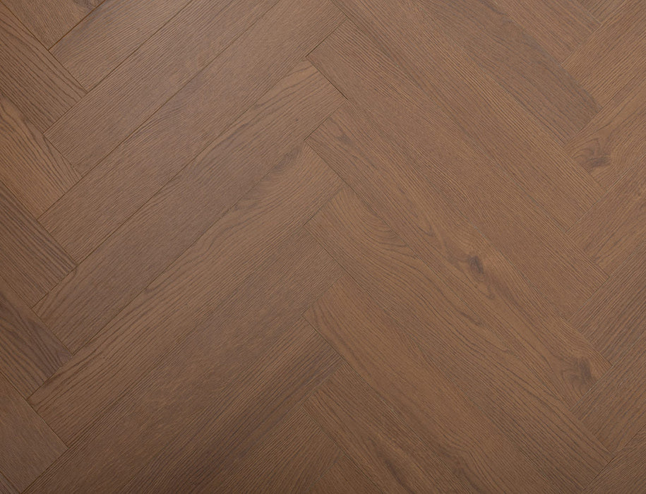 Laminate Herringbone Flooring – Dark Chocolate – Oakleigh Romsey – 100mm x 600mm – 8mm