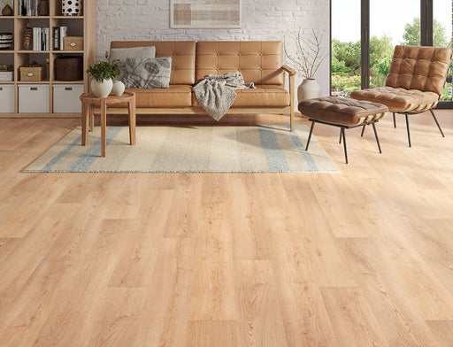 SPC Click Vinyl Flooring – Brown Oak – 180mm x 1220mm – 5/0.5mm
