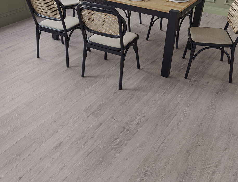 SPC Click Vinyl Flooring – Grey Oak – 180mm x 1220mm – 5/0.5mm