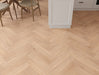 SPC Click Vinyl Herringbone Flooring – Grey Honey Oak – 128mm x 615mm – 5/0.5mm