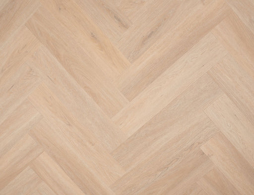 SPC Click Vinyl Herringbone Flooring – Brown Oak – 128mm x 615mm – 6.5/0.5mm